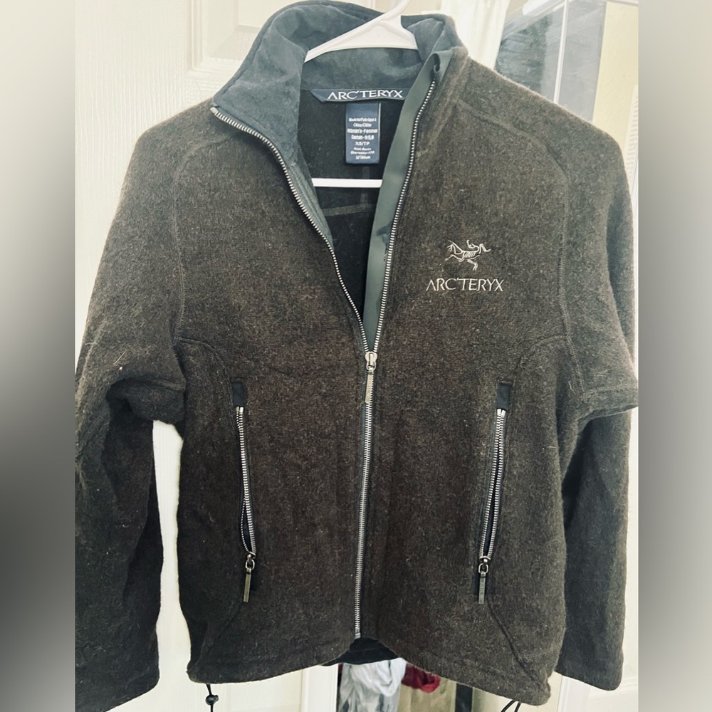 Arc'teryx Dark Charcoal Wool Jacket